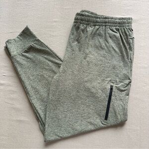 FLX Heather Green Jogger Pants